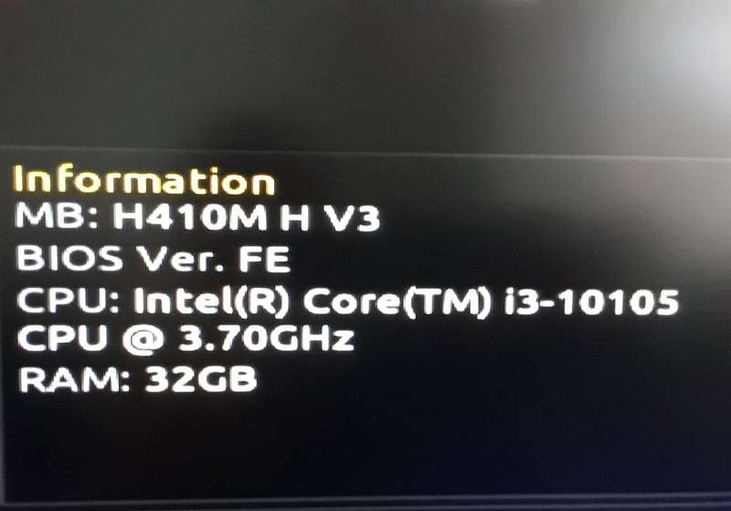 Gigabyte H410M H V3 Rev1.3 Micro Atx Motherboard Lga 1200