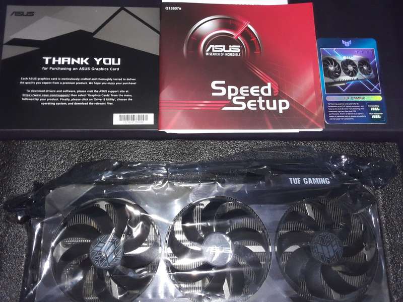 ASUS TUF GAMING GEFORCE RTX 3070 8GB GDDR6