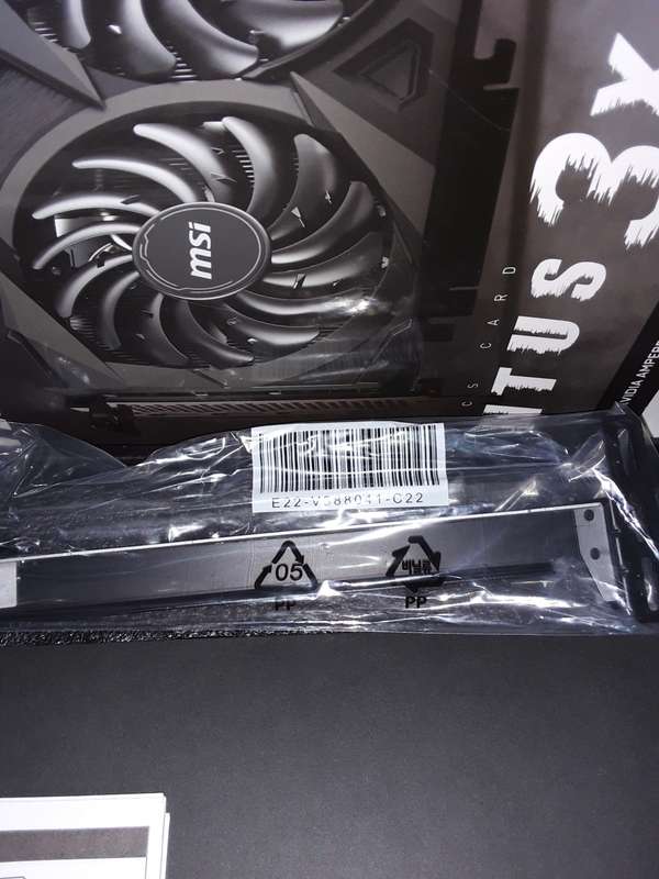 RTX 3070 MSI VENTUS GEFORCE 8GB GDDR6