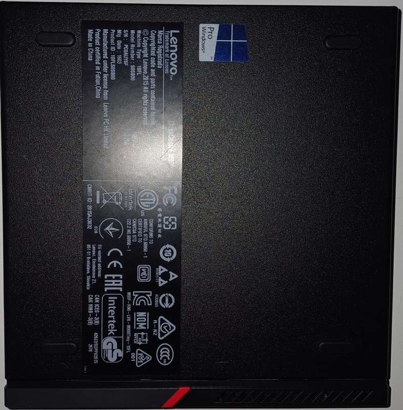 LENOVO M900 TINY Desktop PC Computer CORE i5, 1tb NVMe, 16Gb Ram