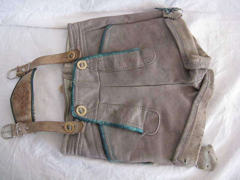 GERMAN BOY'S SHORT LEDERHOSEN.
