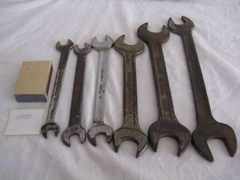 SPANNER COMBO. VARIOUS. 6 UNITS.