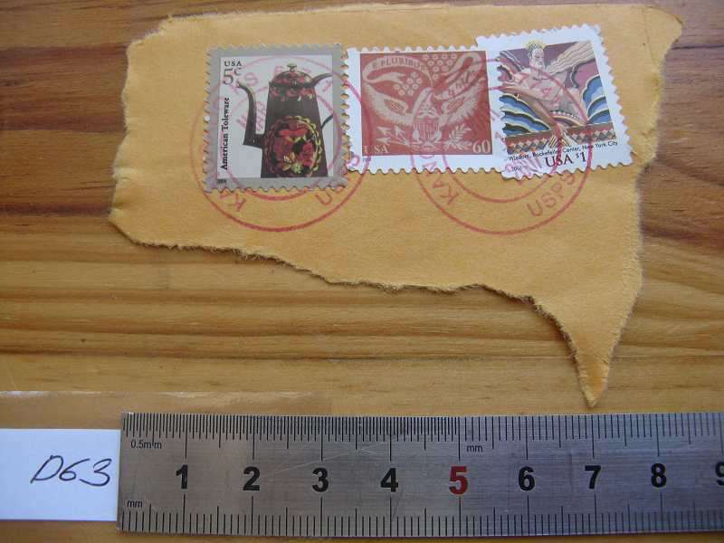USED USA STAMPS.