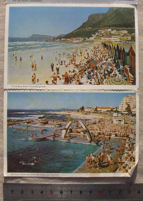 Caltex booklet of unused postcards. Cape Town by R. Ryan.