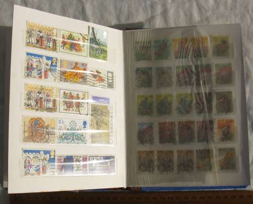 Stamp album.