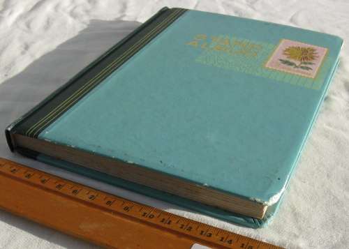 Stamp album.