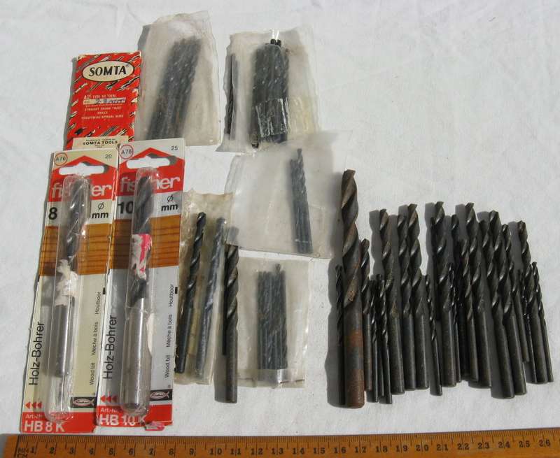 Drill bits x 64. Buy now for the lot.
