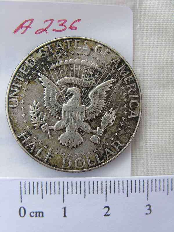 KENNEDY HALF DOLLAR 1969, USA.