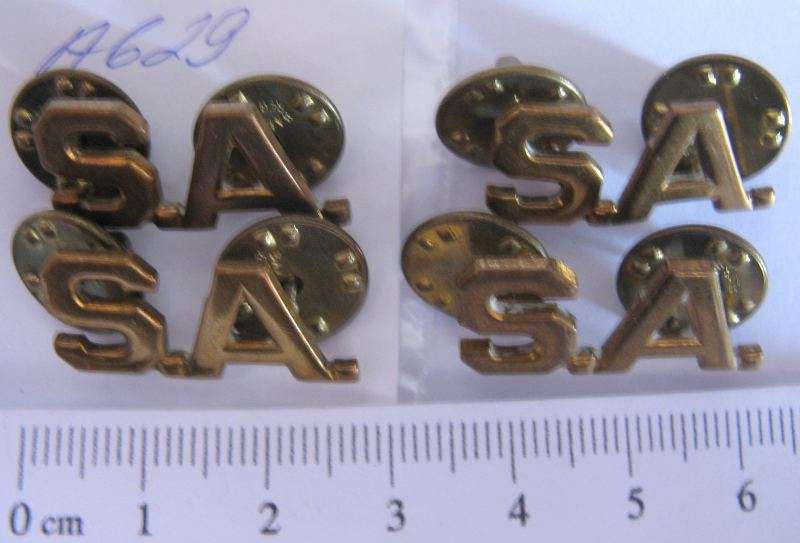 SA ARMY INSIGNIA. 2 PAIRS.