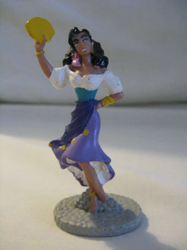 DISNEY CHINA ESMERALDA FIGURINE.