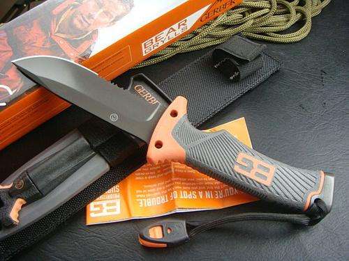 Gerber Bear Grylls knife Ultimate Survival Fixed Blade Scout Knife