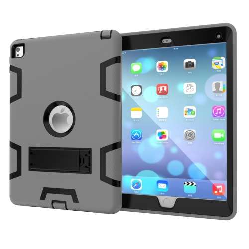 2017 iPad AIR2 COVER (Grey+Black)