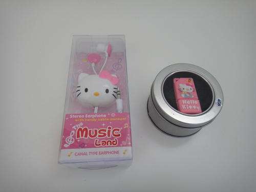 Hello Kitty Flash Memory Drive - 4GB + Headphones