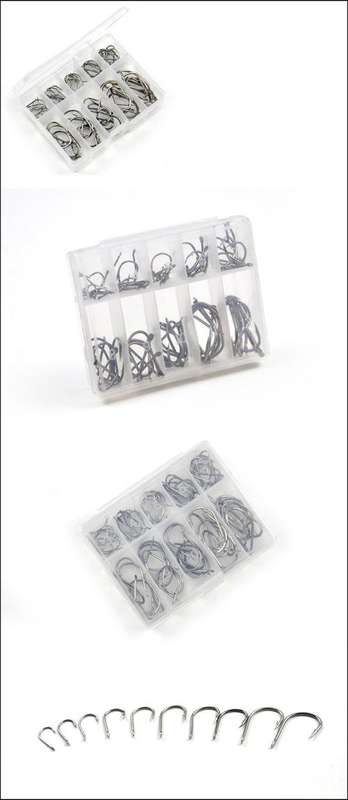 Fishing Hooks (Spade end)70 pcs including storage box
