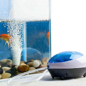 Ultra Silent High Energy Efficient Aquarium Fish Tank Oxygen Air Pump