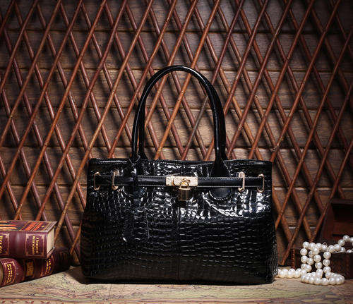 Fashion Leather Handbag (Black)