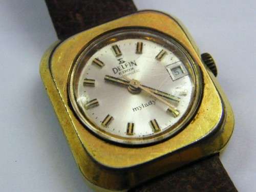 Vintage Delfin Edox My Lady Automatic ladies watch - working - as per photo