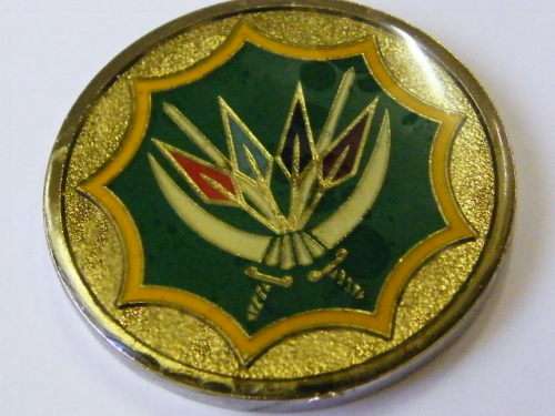 SANDF - South African National Defence Force coat of arms medallion - as per photo