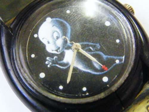 Vintage Casper the friendly ghost kiddies watch - working - as per photo