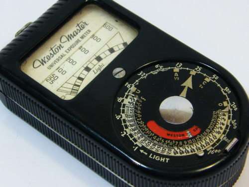 Vintage Weston Master universal exposure meter - working - as per photo