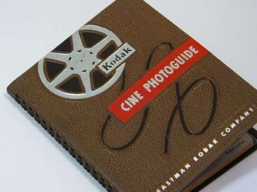 1952 printing Kodak Cine photoguide - as per photo