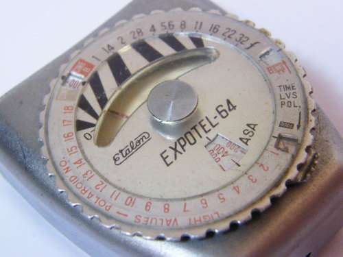 Vintage etalon Expotel - 64 light meter - working - as per photo