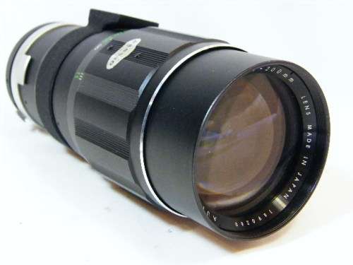 Vintage Soligor Auto Miranda 1:3.5 200mm lens - as per photo