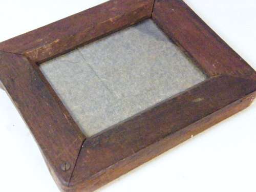 Antique wooden contact printing frame - as per photo