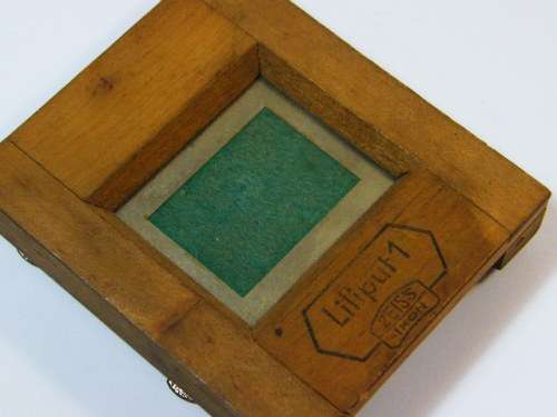 Vintage Zeiss Ikon Liliput 1 wooden contact printing frame - as per photo