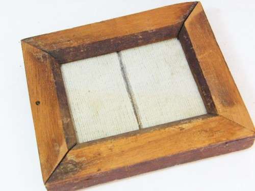 Vintage wooden contact printing frame - as per photo