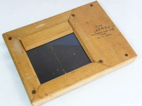 Vintage The Jaynay Reversible post card contact printing frame - as per photo