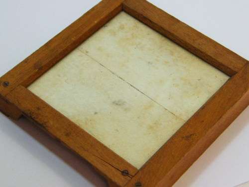 Vintage Eastman wooden printing frame for 3 1/2 x 3 1/2 negatives - as per photo