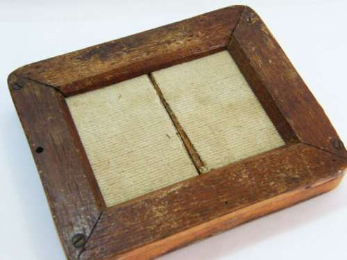Antique wooden photo printing frame - as per photo