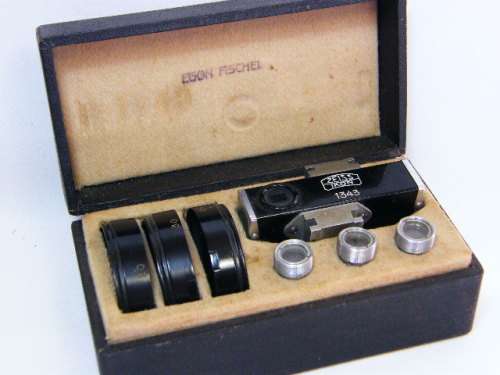 Vintage Zeiss Ikon contameter 1343 for Contax I & II - complete in case - as per photo