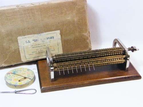 Vintage pleater for smocking in original box - supplied by SA Trade supplies