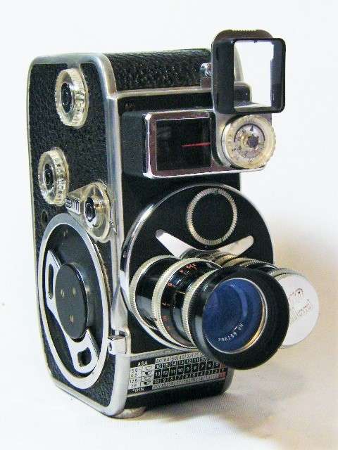 Bolex Paillard movie camera 8mm with Kern lens - 2 lenses