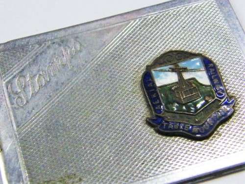 Table Mountain Aerial Railway chrome plated stamp case