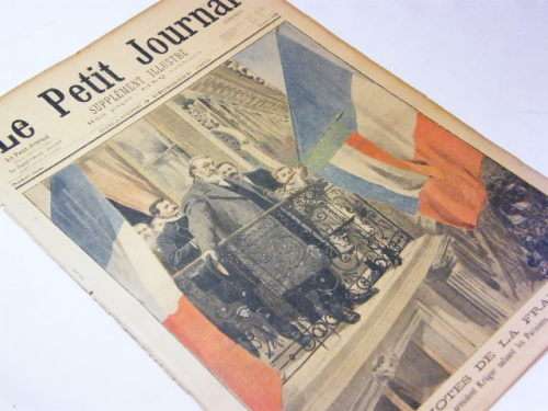 Le Petit Journal newspaper of 9 December 1900