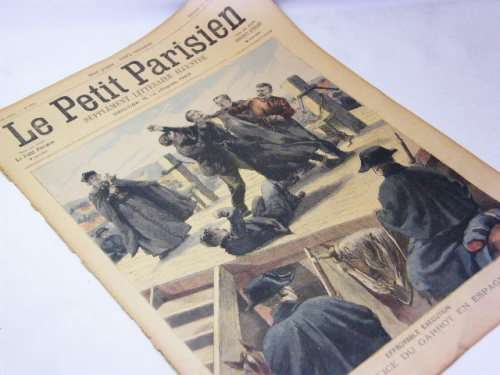 Le Petit Parisien newspaper of 14 January 1900