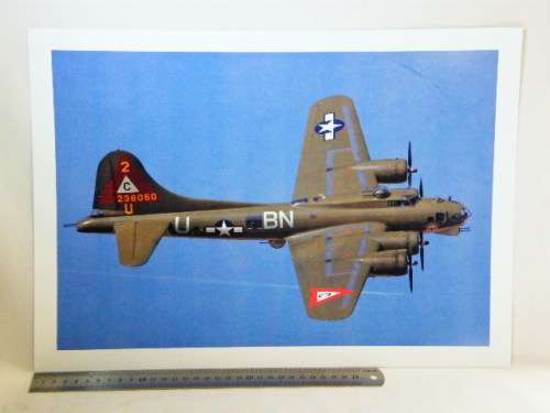 Military Aviation picture of WW2 US Air Force plane