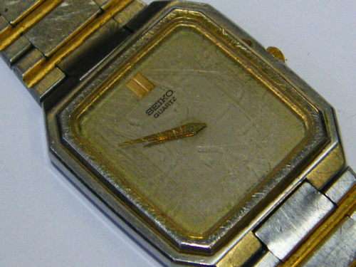Vintage Seiko Quartz mens watch - working - 6430-5269