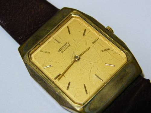 Vintage Seiko Quartz unisex dress watch - 7430-5290 - working
