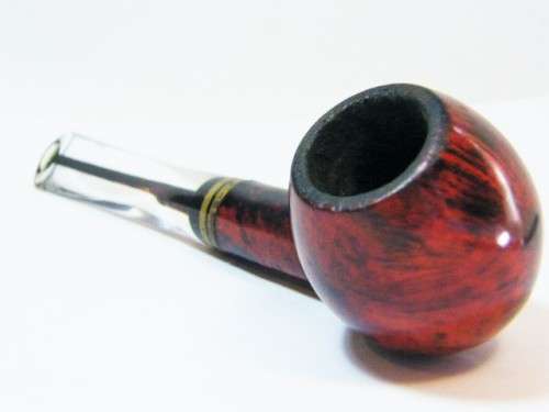 Hilson Consul smoking pipe with clear mouthpiece