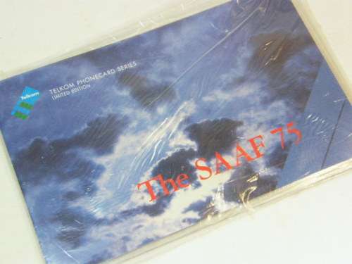 Telkom phone card series limited edition - The SAAF 75 - still sealed