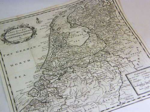 Antique map of United Provinces of Netherlands by Herman Moll