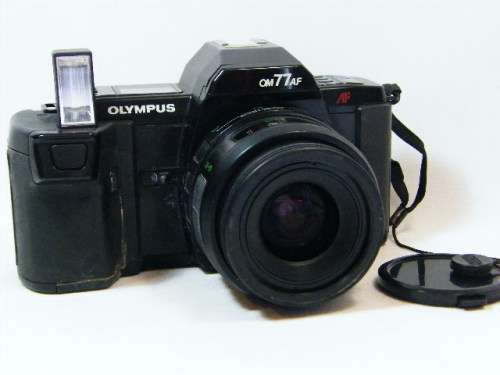 Olympus 35mm camera OM77AF with 35-70mm lens