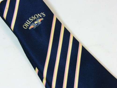 Ohlsson`s Lager advertising tie by Vinuchi