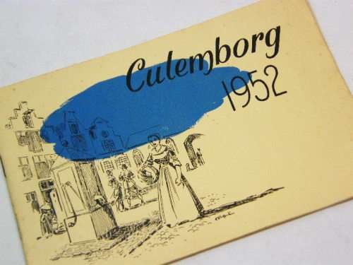 Booklet issued in 1952 by the Netherlands van Riebeeck committee on Culemborg