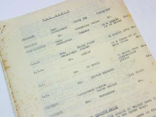 WW2 booklet on War Cases