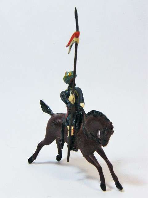 India Bengal Lancers cavalry lead soldier - Industria Argentina